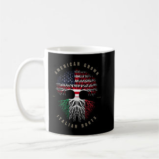 Mug Drapeau italien de l'Amérique pousses Italie Swea