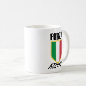 Mug Drapeau italien Forza Azzurri (Devant droit)