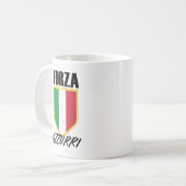 Mug Drapeau italien Forza Azzurri (Devant gauche)