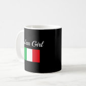 Mug Drapeau italien Italie Pride Italien-Américain (Devant gauche)