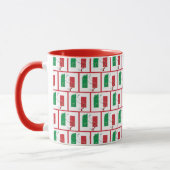 Mug DRAPEAU ITALIEN | Monogramme rouge (Gauche)