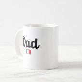 Mug Drapeau Italien Papa (Devant gauche)