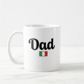 Mug Drapeau Italien Papa (Gauche)