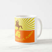 Mug Drapeau Jacksonville (Devant droit)