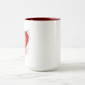 Mug Drapeau J'aime Canada (Centre)