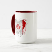 Mug Drapeau J'aime Canada (Devant gauche)