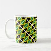 Mug Drapeau JAMAICA Patriotique Blanc Jamaïcain (Gauche)