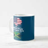Mug drapeau jamaïcain américain (Devant gauche)