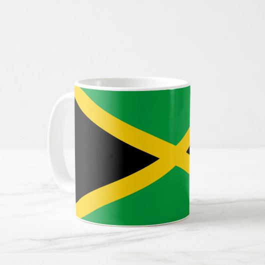 Mug Drapeau (jamaïcain) de la Jamaïque (Devant gauche)