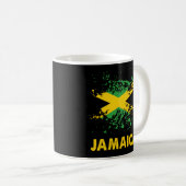 Mug Drapeau jamaïcain Retro (Devant droit)