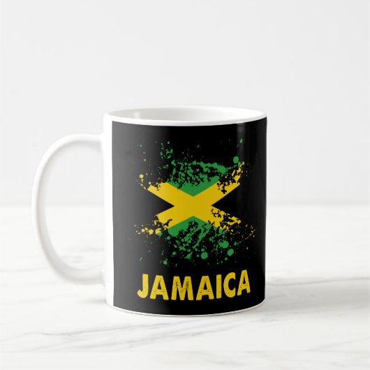 Mug Drapeau jamaïcain Retro (Gauche)