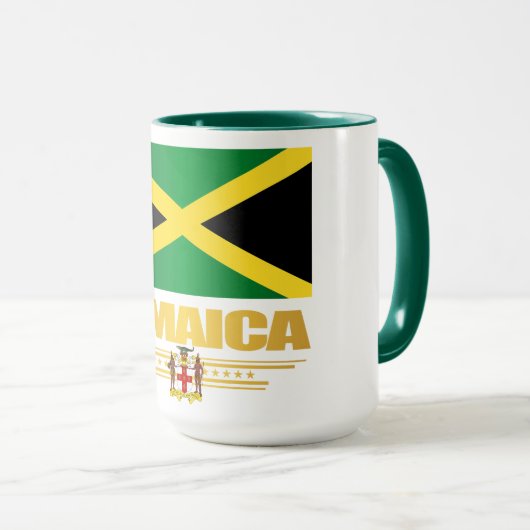 Mug Drapeau Jamaïque (Devant droit)