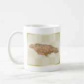 Mug Drapeau Jamaïque + Musique Carte (Gauche)