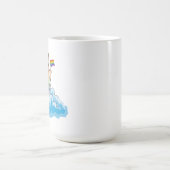 Mug Drapeau Jésus arc-en-ciel (Centre)