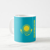 Mug Drapeau kazakh en céramique Musique (Devant gauche)