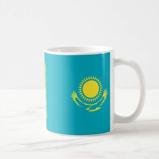 Mug Drapeau kazakh en céramique Musique (Droite)