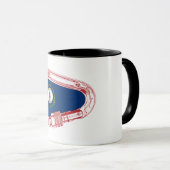 Mug Drapeau Kentucky Escalade carabiner (Devant droit)