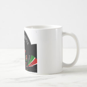 Mug Drapeau kényan inspiré Jambo Welcome Design Art