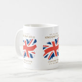 Mug Drapeau King Charles III Union Jack (Devant gauche)