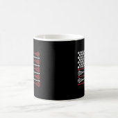 Mug Drapeau Lacrosse USA (Centre)