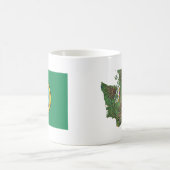 Mug Drapeau lashingtonien + Musique de carte (Centre)