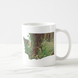 Mug Drapeau lashingtonien + Musique de carte