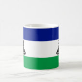 Mug Drapeau Lesotho Musique en céramique (Centre)