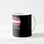 Mug Drapeau Lettonie (Devant droit)