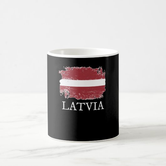 Mug Drapeau Lettonie (Centre)