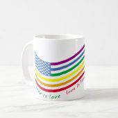 Mug Drapeau LGBT (Devant gauche)