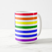 Mug Drapeau Lgbt USA (Devant droit)