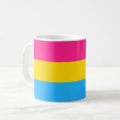 Mug Drapeau LGBTQ Pansexual Pride (Devant gauche)