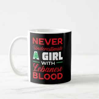 Mug Drapeau Liban Beyrouth Lobnan Lover Fille libanais