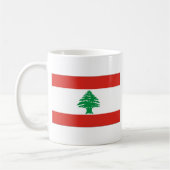 Mug Drapeau libanais (Gauche)