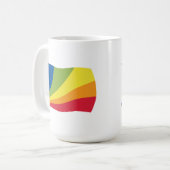 Mug Drapeau Lingua Franca Nova (Devant gauche)