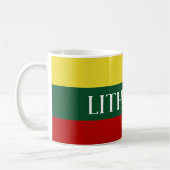 Mug Drapeau lituanien Lituanie (Gauche)