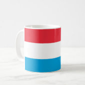Mug Drapeau Luxembourg (Devant gauche)