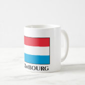 Mug Drapeau Luxembourg (Devant droit)