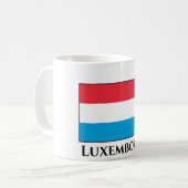 Mug Drapeau Luxembourg (Devant gauche)
