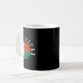 Mug Drapeau malgache de Madagascar (Devant gauche)