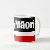 Mug Drapeau Maori, Drapeau Tino Rangatiratanga, Maori (Devant droit)