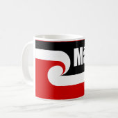 Mug Drapeau Maori, Drapeau Tino Rangatiratanga, Maori (Devant gauche)