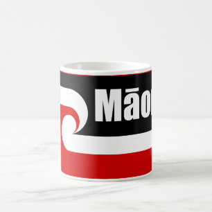 Mug Drapeau Maori, Drapeau Tino Rangatiratanga, Maori
