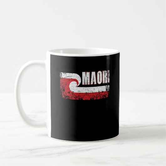 Mug Drapeau maori Nouvelle-Zélande (Gauche)