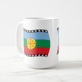 Mug Drapeau Mapuches (Devant gauche)