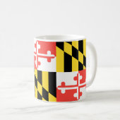 Mug Drapeau MARYLAND - (Devant droit)