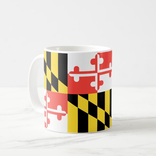 Mug Drapeau MARYLAND - (Devant gauche)