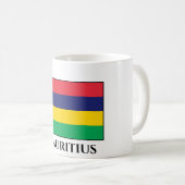Mug Drapeau Maurice (Devant droit)