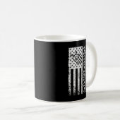 Mug Drapeau mécanique de l'aéronef, futur mécanicien d (Devant droit)