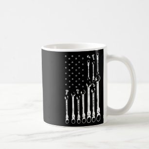 Mug Drapeau mécanique Drapeau patriotique américain Mé